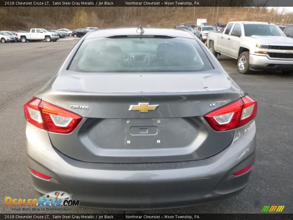 2018 Chevrolet Cruze LT Satin Steel Gray Metallic / Jet Black Photo #4