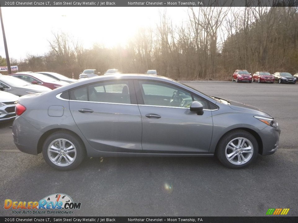 2018 Chevrolet Cruze LT Satin Steel Gray Metallic / Jet Black Photo #6