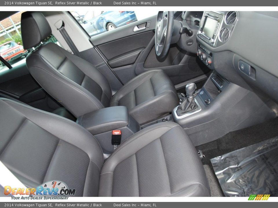 2014 Volkswagen Tiguan SE Reflex Silver Metallic / Black Photo #19