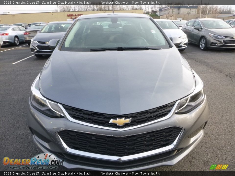 2018 Chevrolet Cruze LT Satin Steel Gray Metallic / Jet Black Photo #8