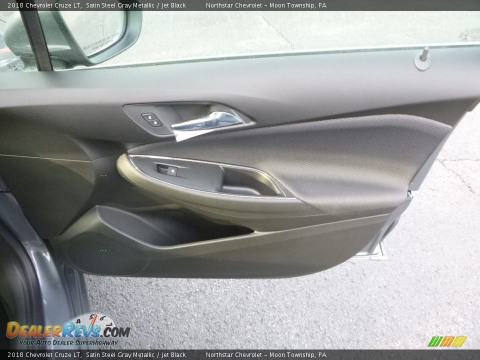 2018 Chevrolet Cruze LT Satin Steel Gray Metallic / Jet Black Photo #12