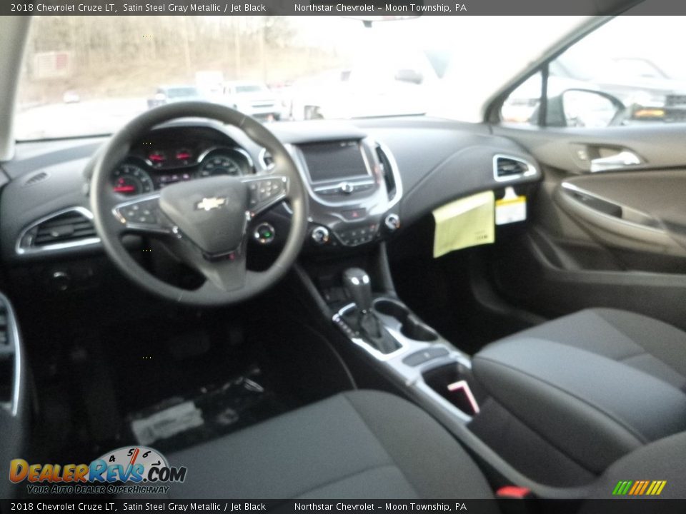 2018 Chevrolet Cruze LT Satin Steel Gray Metallic / Jet Black Photo #14