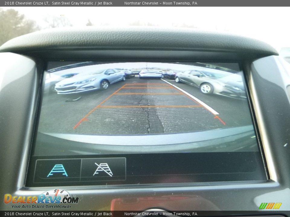 2018 Chevrolet Cruze LT Satin Steel Gray Metallic / Jet Black Photo #19