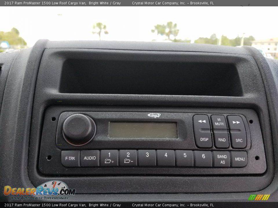 2017 Ram ProMaster 1500 Low Roof Cargo Van Bright White / Gray Photo #13
