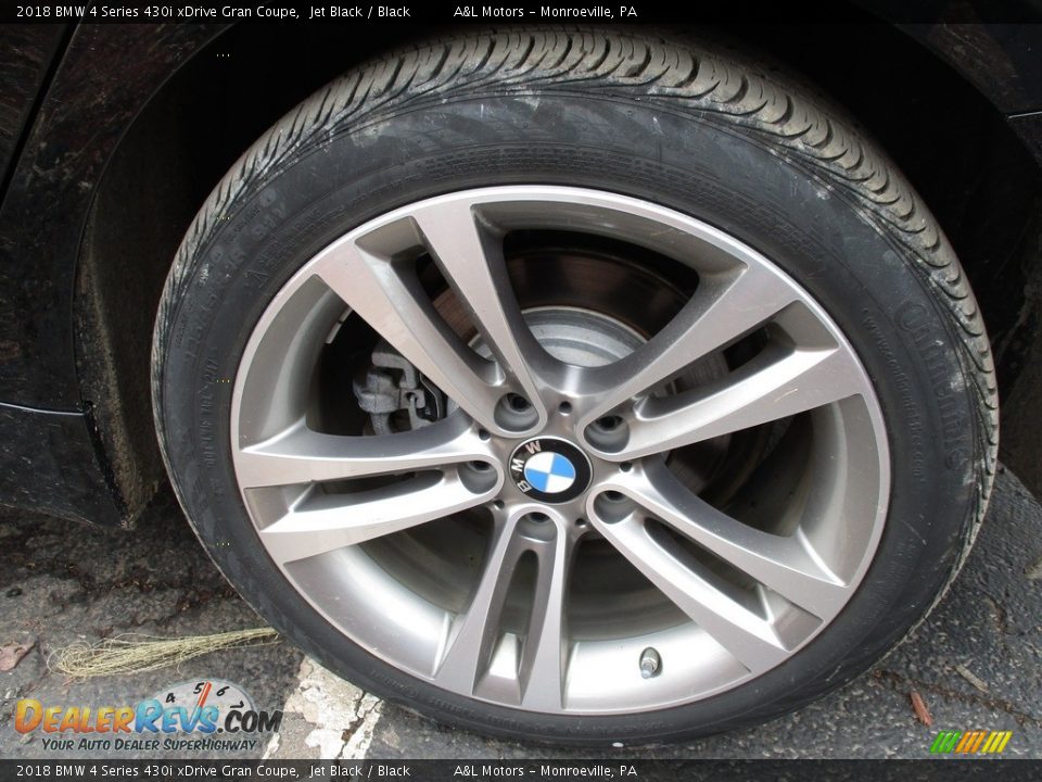 2018 BMW 4 Series 430i xDrive Gran Coupe Jet Black / Black Photo #6