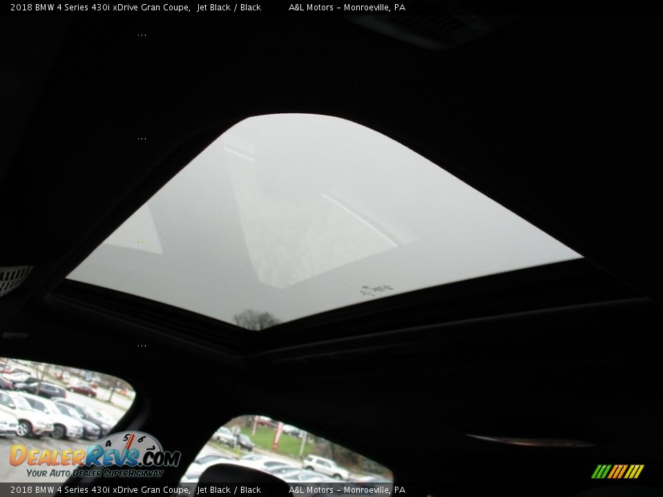2018 BMW 4 Series 430i xDrive Gran Coupe Jet Black / Black Photo #11