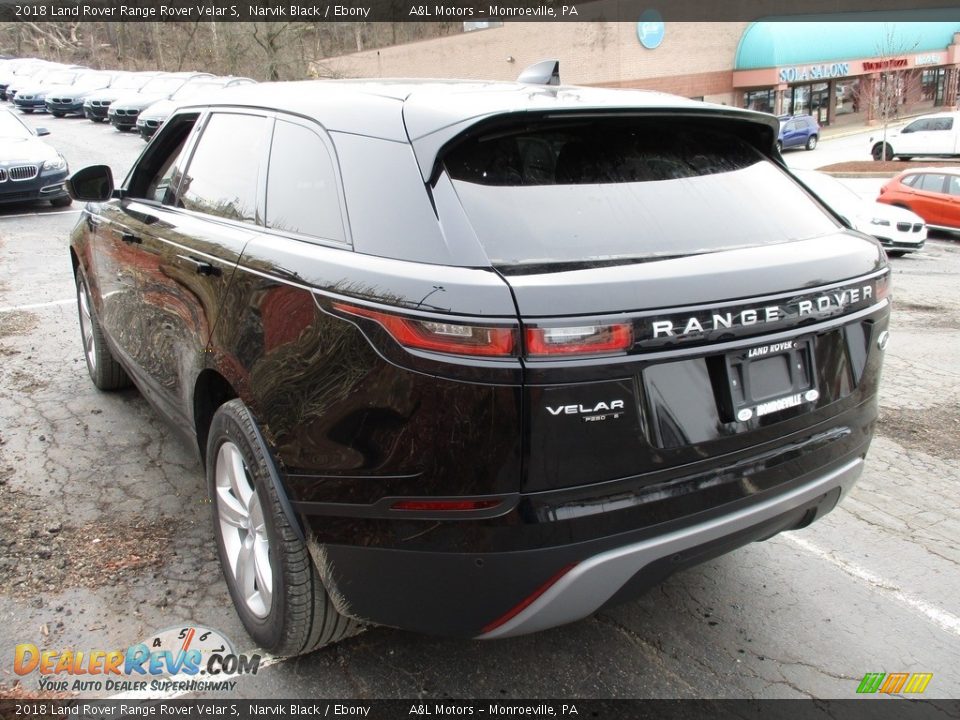 2018 Land Rover Range Rover Velar S Narvik Black / Ebony Photo #2