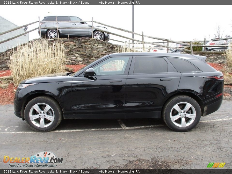 2018 Land Rover Range Rover Velar S Narvik Black / Ebony Photo #6