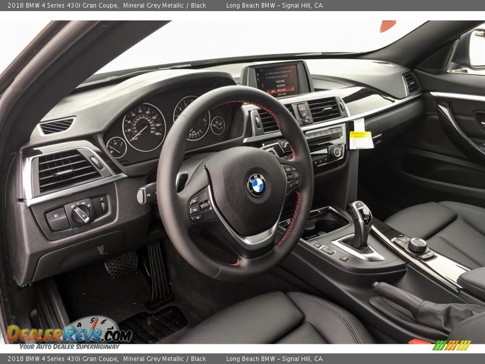 2018 BMW 4 Series 430i Gran Coupe Mineral Grey Metallic / Black Photo #5