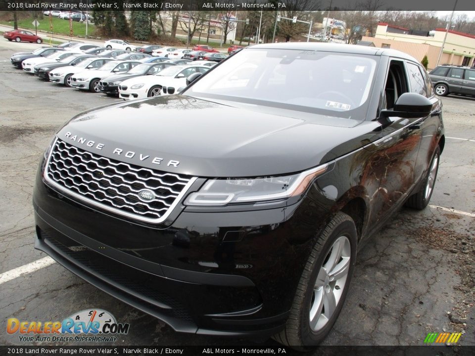 2018 Land Rover Range Rover Velar S Narvik Black / Ebony Photo #12