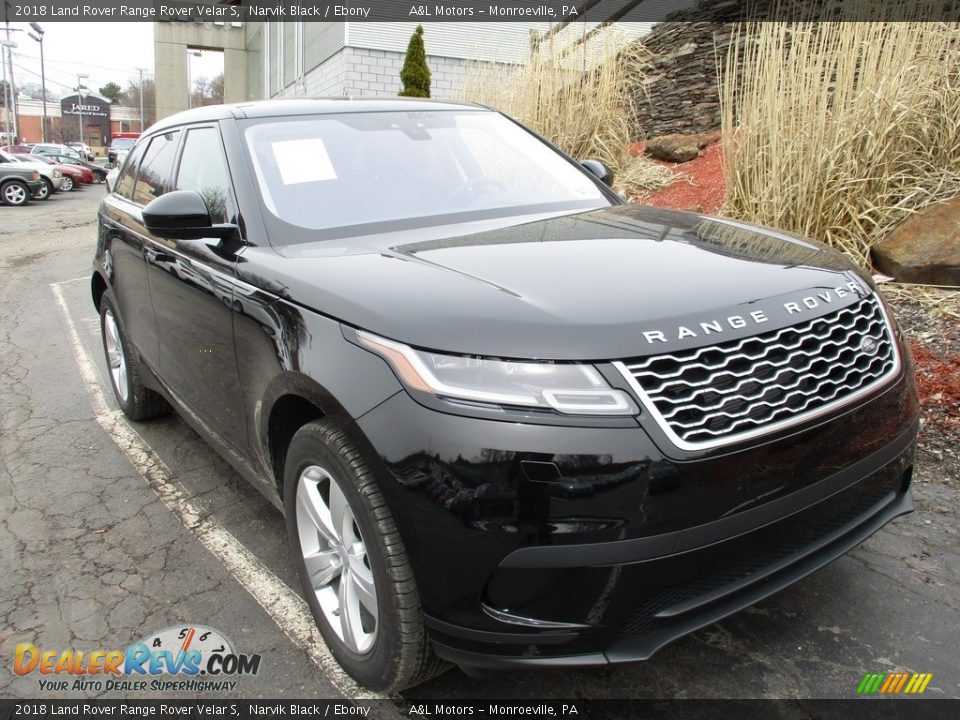 2018 Land Rover Range Rover Velar S Narvik Black / Ebony Photo #13