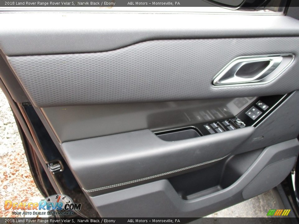 2018 Land Rover Range Rover Velar S Narvik Black / Ebony Photo #14