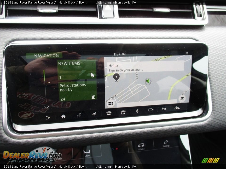 2018 Land Rover Range Rover Velar S Narvik Black / Ebony Photo #16