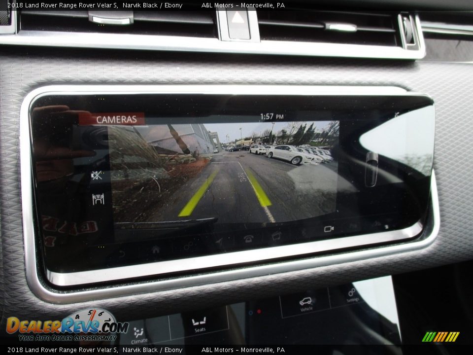 2018 Land Rover Range Rover Velar S Narvik Black / Ebony Photo #17