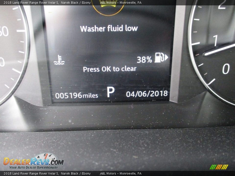 2018 Land Rover Range Rover Velar S Narvik Black / Ebony Photo #20
