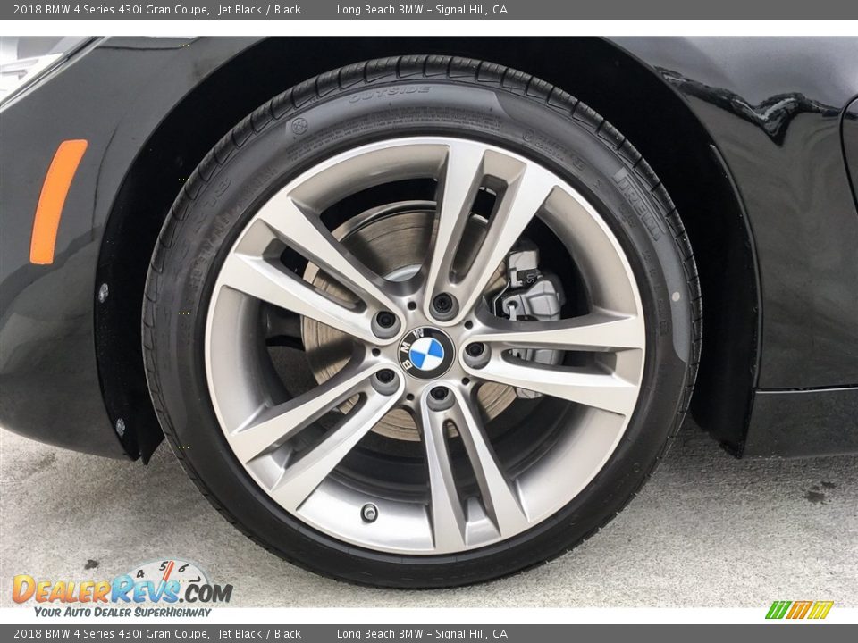 2018 BMW 4 Series 430i Gran Coupe Jet Black / Black Photo #9
