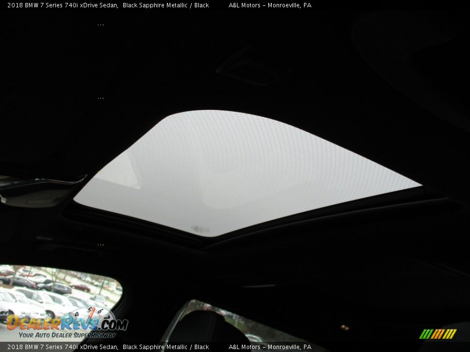 2018 BMW 7 Series 740i xDrive Sedan Black Sapphire Metallic / Black Photo #11