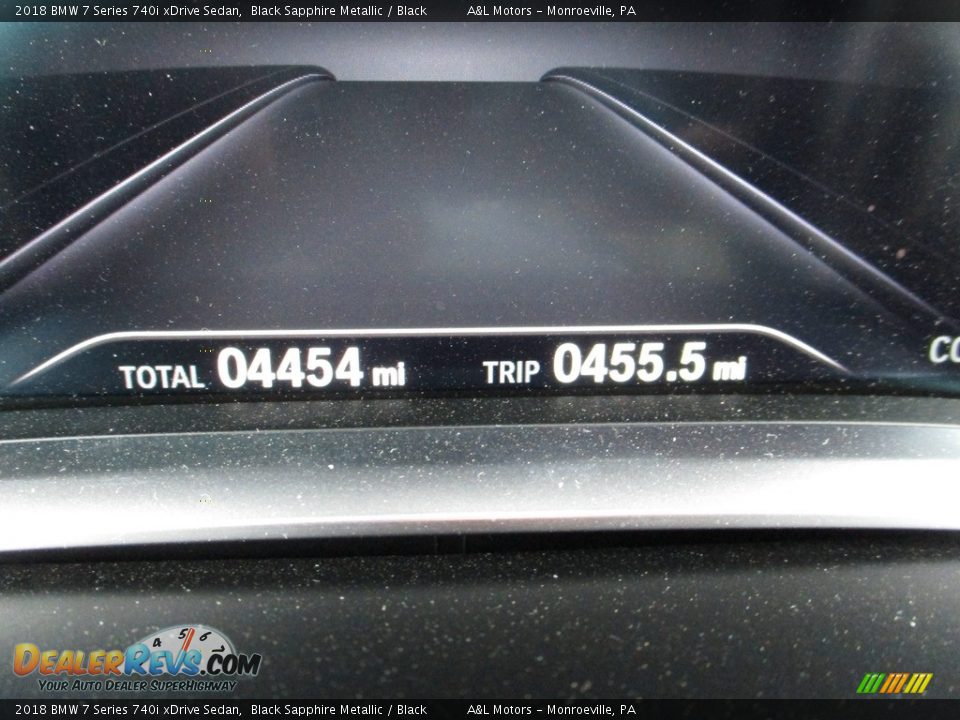 2018 BMW 7 Series 740i xDrive Sedan Black Sapphire Metallic / Black Photo #20