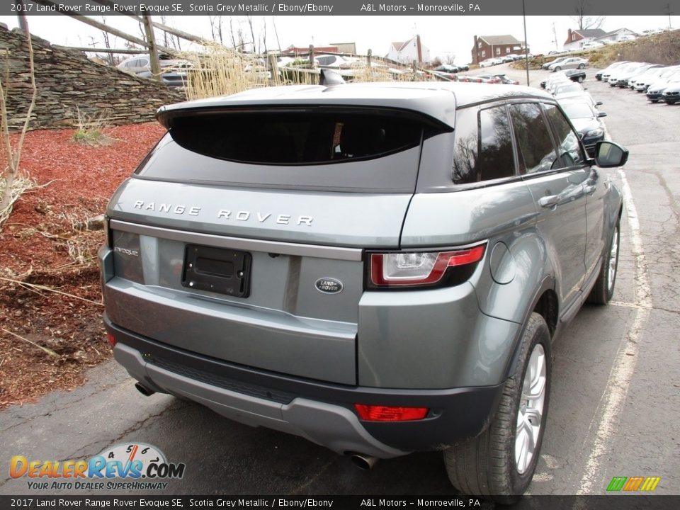 2017 Land Rover Range Rover Evoque SE Scotia Grey Metallic / Ebony/Ebony Photo #3