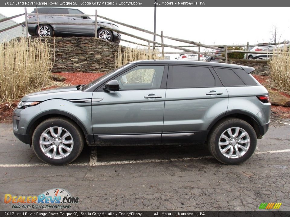 2017 Land Rover Range Rover Evoque SE Scotia Grey Metallic / Ebony/Ebony Photo #7