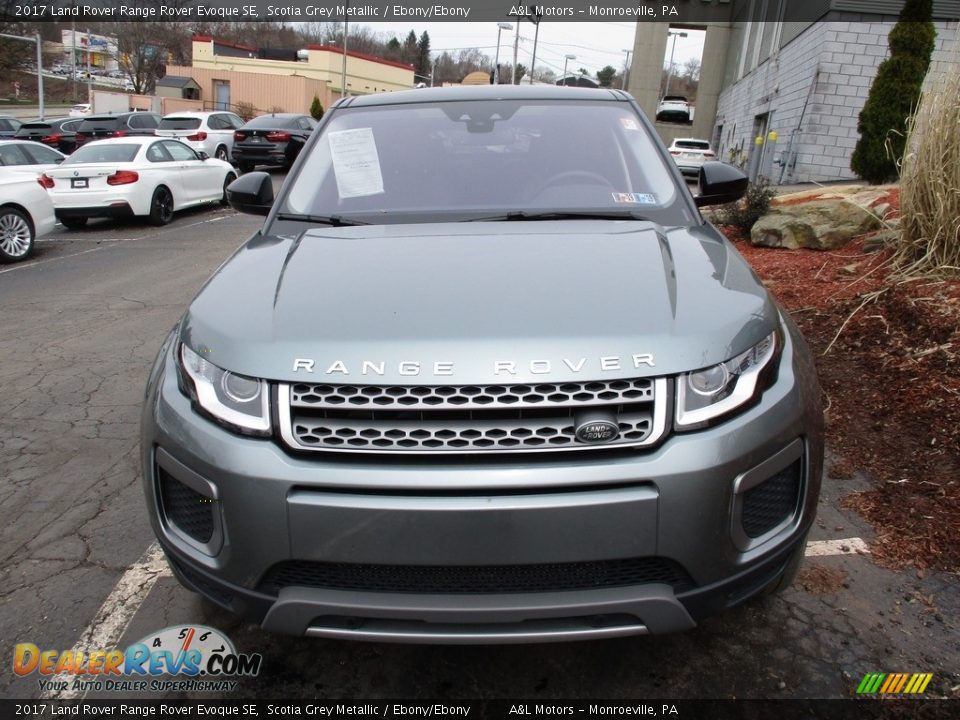 2017 Land Rover Range Rover Evoque SE Scotia Grey Metallic / Ebony/Ebony Photo #9