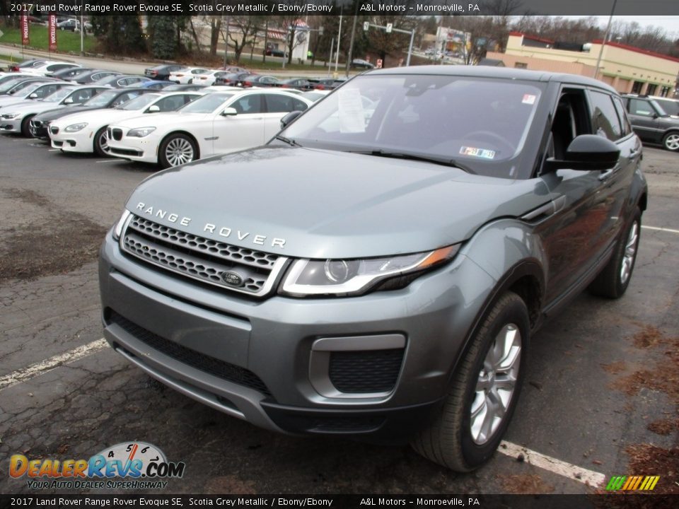 2017 Land Rover Range Rover Evoque SE Scotia Grey Metallic / Ebony/Ebony Photo #11
