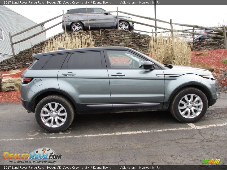 2017 Land Rover Range Rover Evoque SE Scotia Grey Metallic / Ebony/Ebony Photo #12