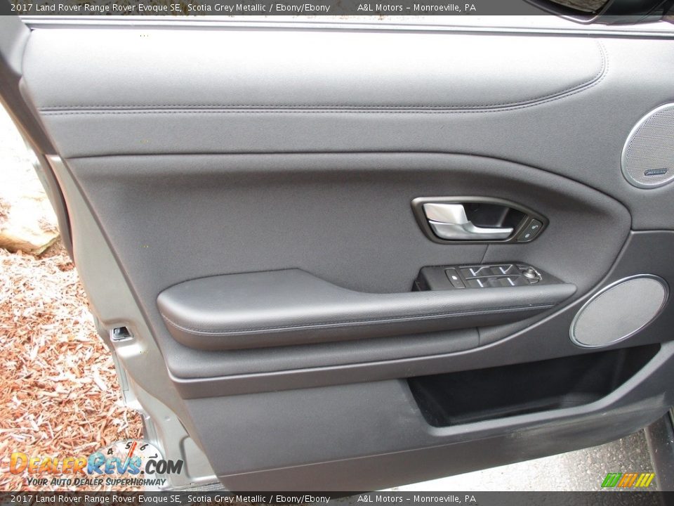 2017 Land Rover Range Rover Evoque SE Scotia Grey Metallic / Ebony/Ebony Photo #14