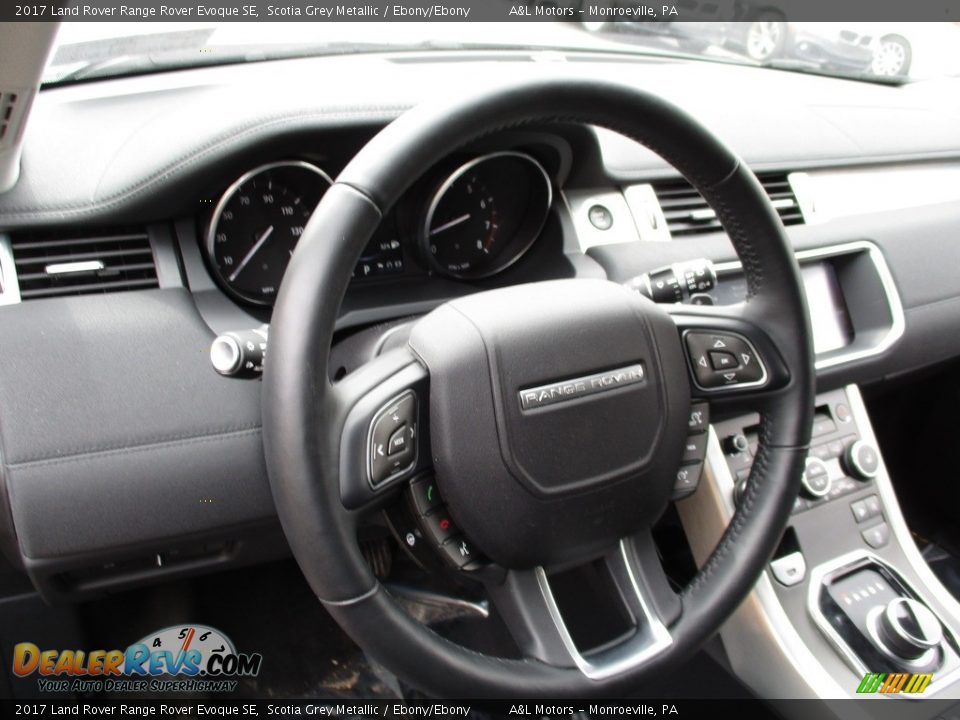 2017 Land Rover Range Rover Evoque SE Scotia Grey Metallic / Ebony/Ebony Photo #15
