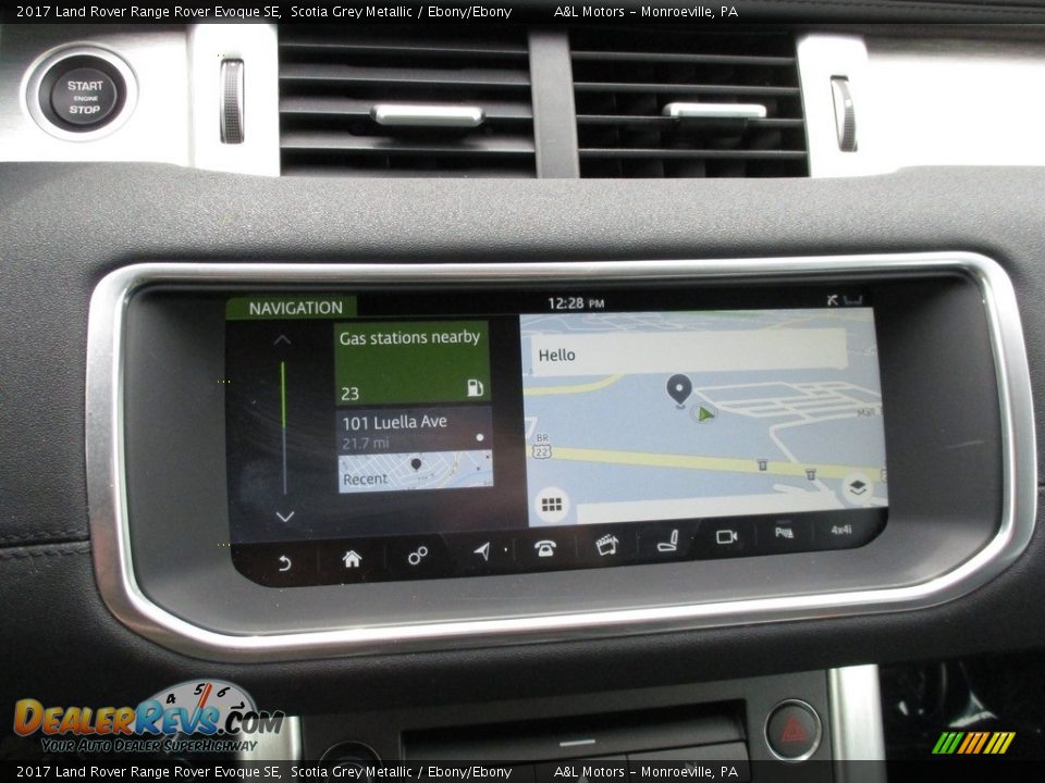 2017 Land Rover Range Rover Evoque SE Scotia Grey Metallic / Ebony/Ebony Photo #16