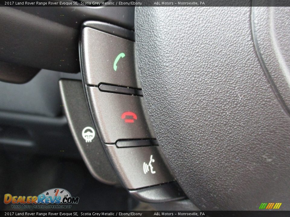 2017 Land Rover Range Rover Evoque SE Scotia Grey Metallic / Ebony/Ebony Photo #18