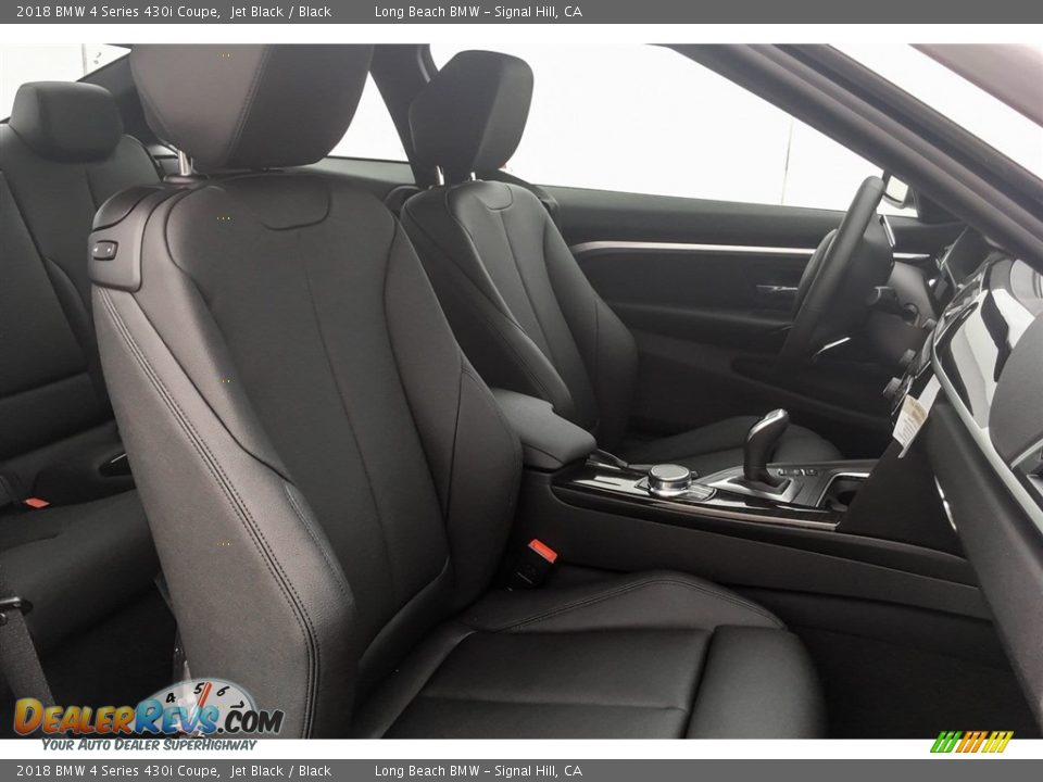 2018 BMW 4 Series 430i Coupe Jet Black / Black Photo #2