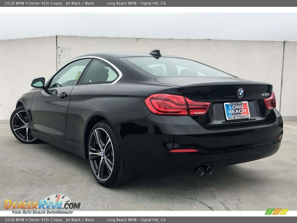 2018 BMW 4 Series 430i Coupe Jet Black / Black Photo #3