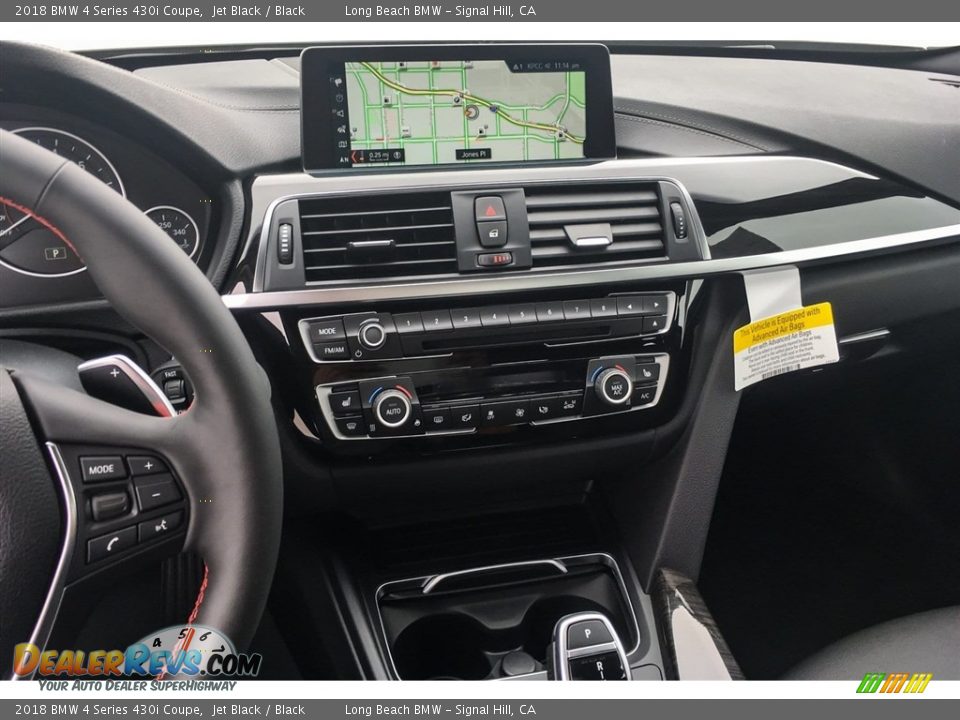 2018 BMW 4 Series 430i Coupe Jet Black / Black Photo #6