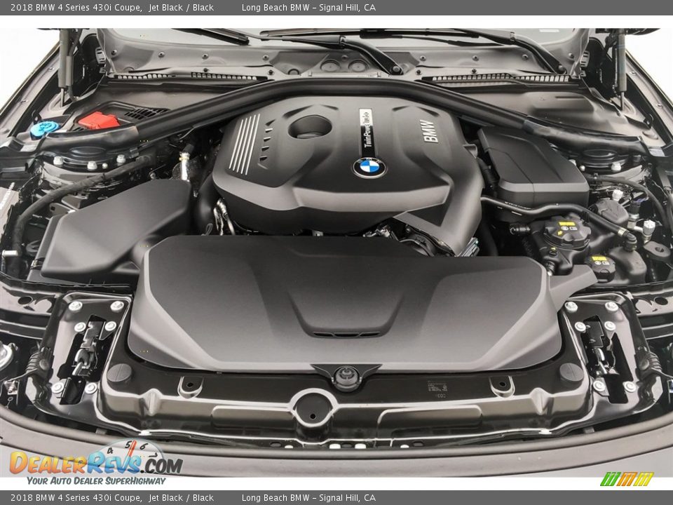 2018 BMW 4 Series 430i Coupe Jet Black / Black Photo #8