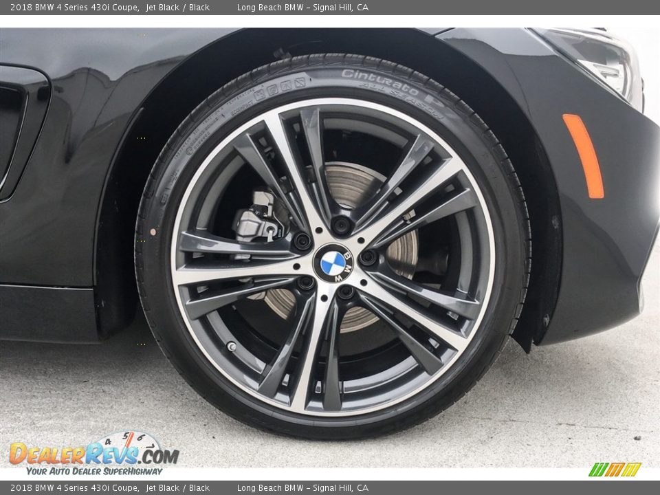 2018 BMW 4 Series 430i Coupe Jet Black / Black Photo #9