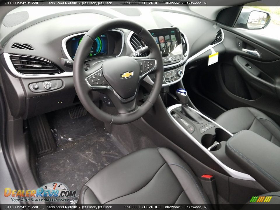 Jet Black/Jet Black Interior - 2018 Chevrolet Volt LT Photo #7