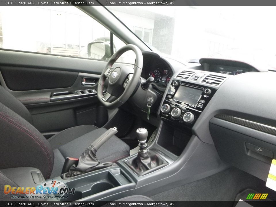 Carbon Black Interior - 2018 Subaru WRX  Photo #11