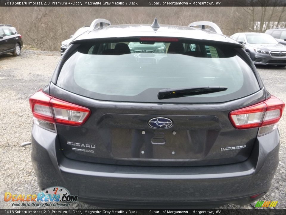 2018 Subaru Impreza 2.0i Premium 4-Door Magnetite Gray Metallic / Black Photo #5