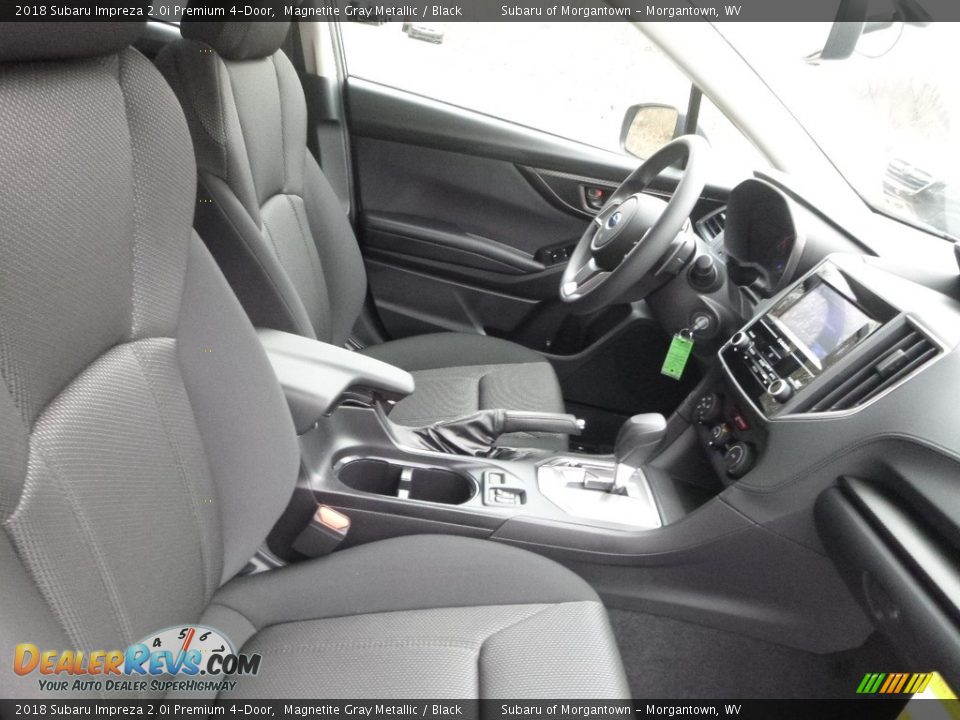 2018 Subaru Impreza 2.0i Premium 4-Door Magnetite Gray Metallic / Black Photo #11