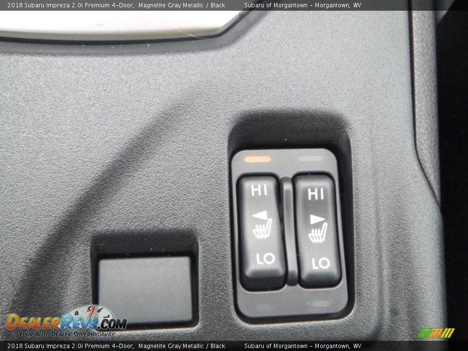 2018 Subaru Impreza 2.0i Premium 4-Door Magnetite Gray Metallic / Black Photo #19
