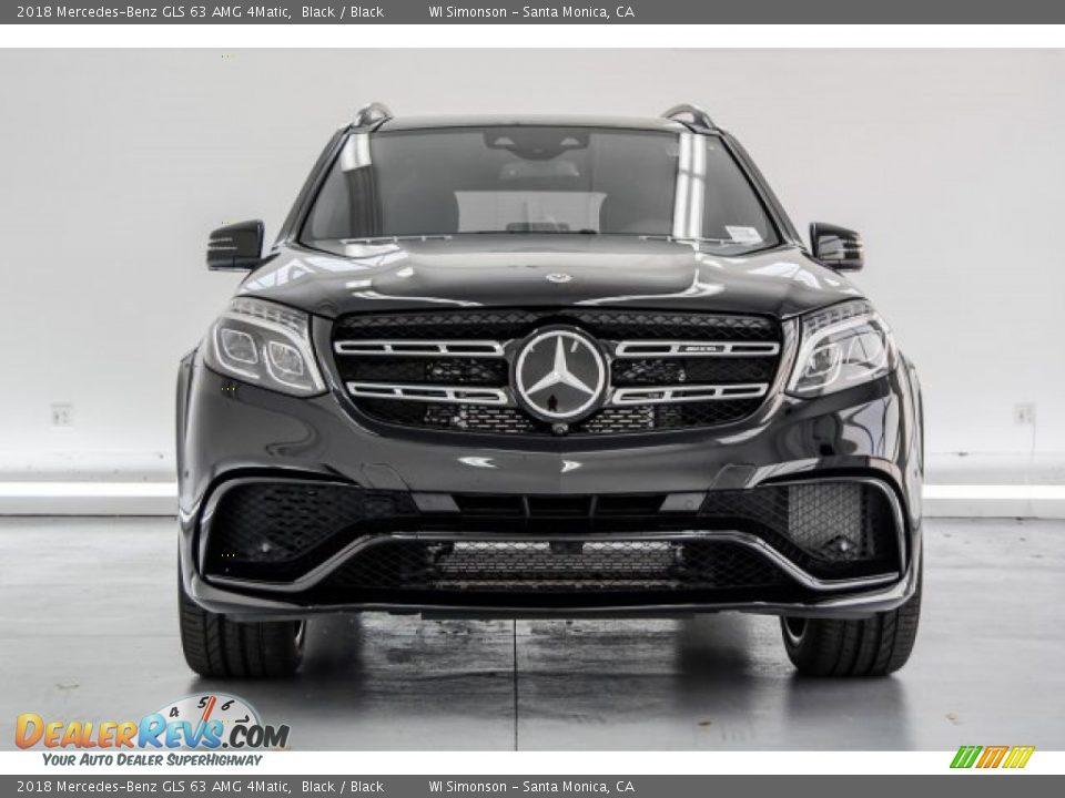 2018 Mercedes-Benz GLS 63 AMG 4Matic Black / Black Photo #2