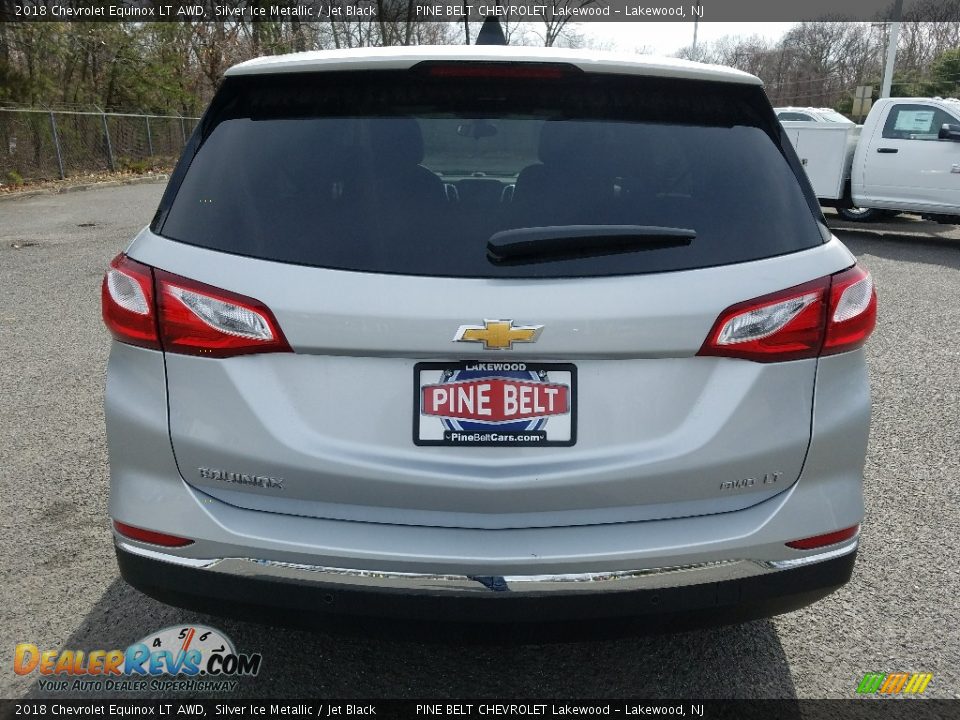 2018 Chevrolet Equinox LT AWD Silver Ice Metallic / Jet Black Photo #5