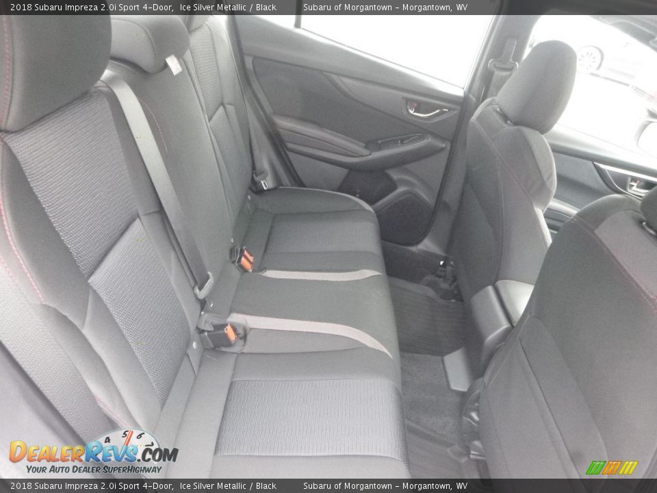 2018 Subaru Impreza 2.0i Sport 4-Door Ice Silver Metallic / Black Photo #10
