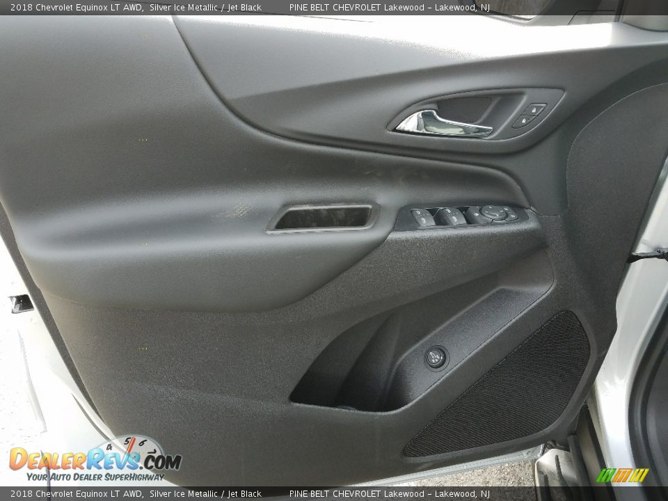2018 Chevrolet Equinox LT AWD Silver Ice Metallic / Jet Black Photo #6