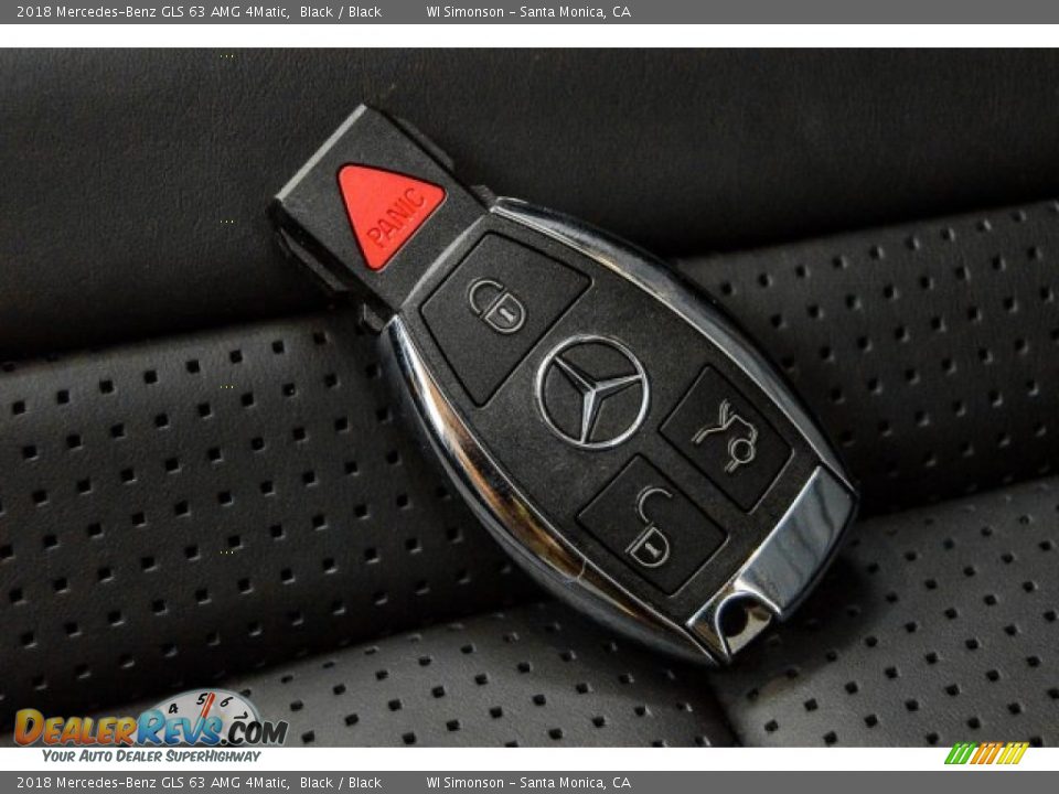2018 Mercedes-Benz GLS 63 AMG 4Matic Black / Black Photo #11