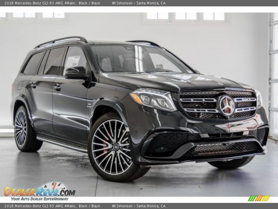 2018 Mercedes-Benz GLS 63 AMG 4Matic Black / Black Photo #12