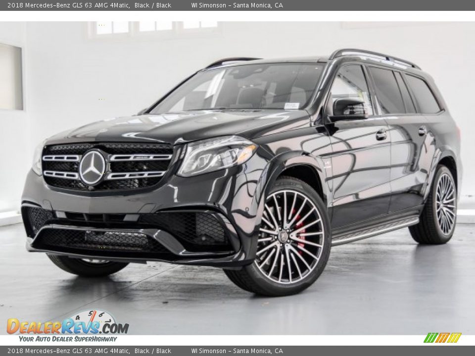 Front 3/4 View of 2018 Mercedes-Benz GLS 63 AMG 4Matic Photo #13