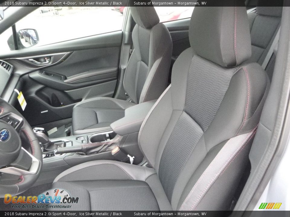 2018 Subaru Impreza 2.0i Sport 4-Door Ice Silver Metallic / Black Photo #15
