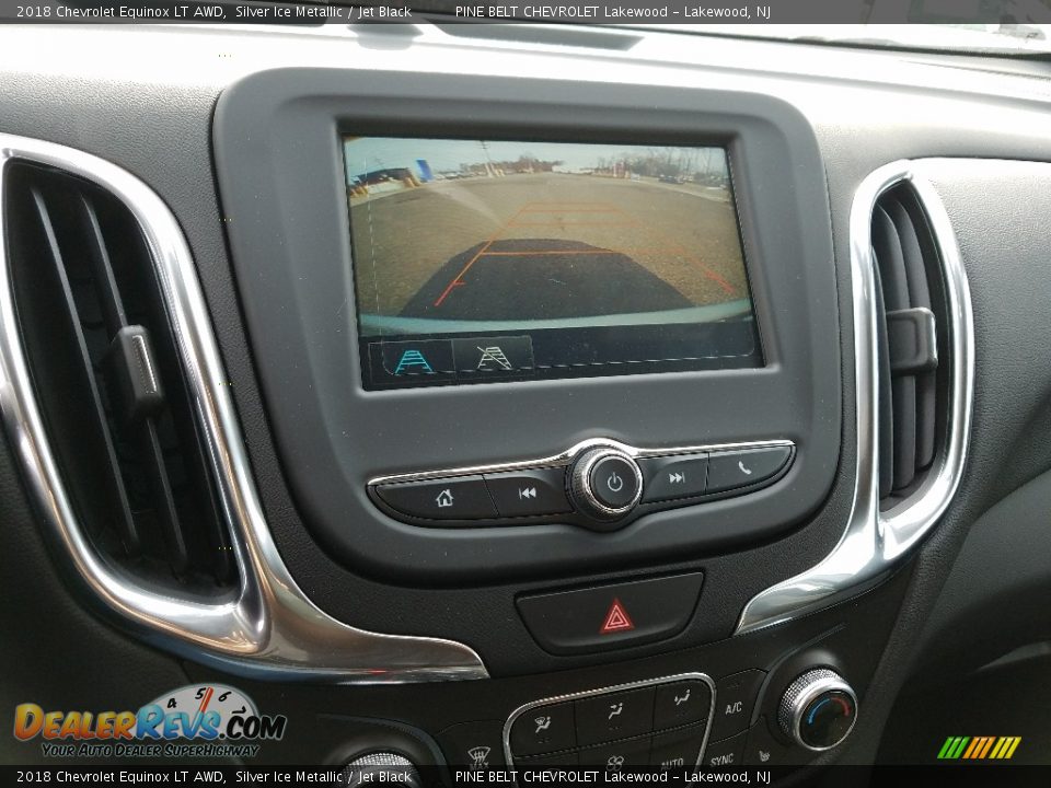 2018 Chevrolet Equinox LT AWD Silver Ice Metallic / Jet Black Photo #10